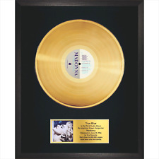 Madonna – Azul Verdadeiro / LP Dourado 12" / Lembrança em Moldura Preta / Lembranças Musicais comprar usado  Enviando para Brazil
