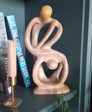 Soapstone figure couple for sale  EASTBOURNE