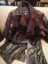 giacca pelle armani usato  Monreale