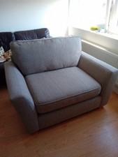 Sofa chair cuddle for sale  BASILDON