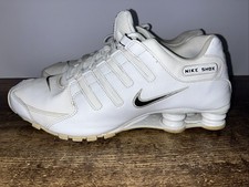 Tênis Nike Shox NZ EU masculino 11.5 branco preto corrida 501524-106 limitado comprar usado  Enviando para Brazil