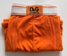 Męskie Dolce & Gabbana Bielizna DG Majtki Bokserki rozm. 6 / 7 Pomarańczowe na sprzedaż  Wysyłka do Poland