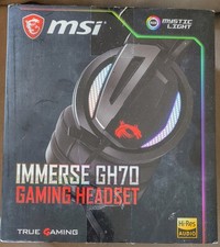 Msi cuffie gaming usato  Milano
