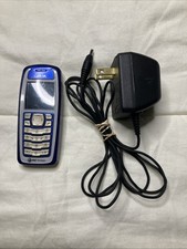 Celular Nokia 3100b azul royal e prata AT&T com carregador não testado para peças comprar usado Celular Nokia 3100b azul royal e prata AT&T com carregador não testado para peças comprar usado  Enviando para Brazil