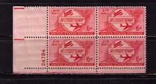 EUA EUA Sc# C47 MNH FVF PLATE# BLOCK Bi-Plano para Jato 50º Aniversário Voo comprar usado  Enviando para Brazil