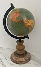 Desktop globe wood for sale  Chico