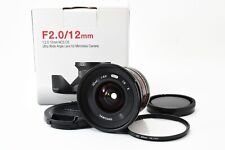 [TOP ESTADO PERFEITO/CAIXA] Samyang 12mm f/2.0 AF Lente Ultra Grande Angular Compacta Sony E JAPÃO comprar usado  Enviando para Brazil