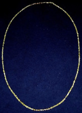 Diamatkette gelb 42cm gebraucht kaufen  Mainz