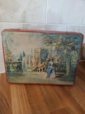 Vintage hinged tin for sale  BARNSLEY