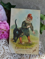 Ancienne carte chocolat d'occasion  Le Poinçonnet
