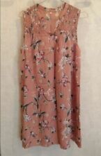 Robe rose fleurs d'occasion  Bourg-de-Thizy