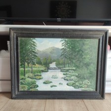 Dachbodenfund ölbild acrylbil gebraucht kaufen  Solingen