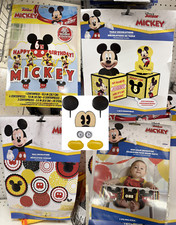 Pacote de suprimentos de festa personalizável Mickey Mouse, usado comprar usado  Enviando para Brazil