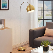 Lindby bogenstehlampe moisia gebraucht kaufen  Berlin