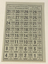 Rare ticket rationnement d'occasion  Quarré-les-Tombes