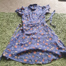 Oasis floral blue for sale  GLOUCESTER