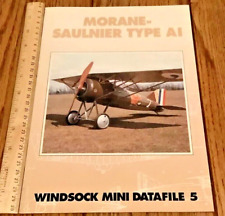 Usado, Windsock Mini Datafile #5 Morane-Saulnier Type A-I 1996 J M Bruce & R L Rimell comprar usado  Enviando para Brazil