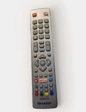 Sharp aquos remote for sale  GLASGOW