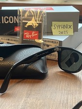 Usado, Óculos de Sol Ray-Ban RB2140 47mm 901, NOVO EM FOLHA, Wayfarer Unissex - Preto comprar usado  Enviando para Brazil
