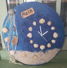 Wanduhr nordsee wanddeko gebraucht kaufen  Butjadingen