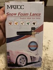 Lança de espuma de neve MATCC - Branca, usado comprar usado  Enviando para Brazil