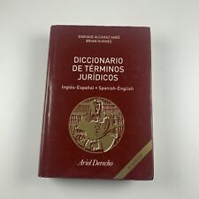 Diccionario de Terminos Juridicos: Ingles-Espanol Hardcover by Ariel Derecho segunda mano  Embacar hacia Argentina