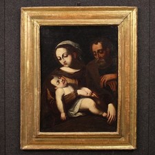 Sacra famiglia dipinto usato  Italia