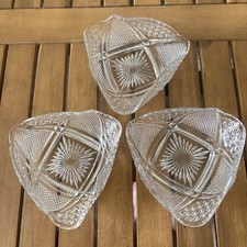 Usado, 3 peças EAPG Heisey #1201 Fandango arcos de diamante 5" prato raso fralda baga comprar usado  Enviando para Brazil