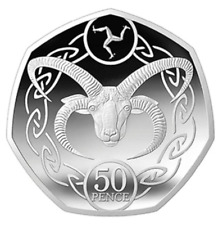 Isle man 50p for sale  MORECAMBE