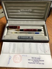 Parker duofold burgandy for sale  CRIEFF
