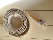 Karategürtel 260 weiss gebraucht kaufen  Straelen