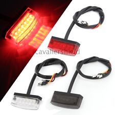 Usado, Preto/Vermelho/Lente De Fumaça Mini 6 Leds indicadores de Traseira Turn Signal Luzes Pisca-pisca 12V comprar usado  Enviando para Brazil