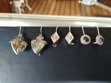 Sterling silver earring for sale  Somerset