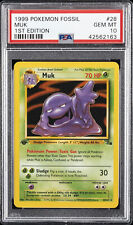 1999 POKEMON FOSSIL 1ª EDIÇÃO #28 MUK PSA 10 comprar usado  Enviando para Brazil