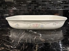 Prato de padeiro retangular Tea Rose Stoneware por Pfaltzcraft 13 pol. comprar usado Prato de padeiro retangular Tea Rose Stoneware por Pfaltzcraft 13 pol. comprar usado  Enviando para Brazil