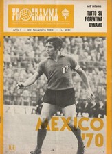 1969 COPA EUROPEIA AC FIORENTINA v DYNAMO KIEV (URSS / União Soviética), usado comprar usado  Enviando para Brazil