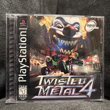 Twisted Metal 4 (Sony PlayStation 1, PS1, 2000) Black Label, Completo, Manual comprar usado Twisted Metal 4 (Sony PlayStation 1, PS1, 2000) Black Label, Completo, Manual comprar usado  Enviando para Brazil