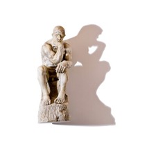 Skulptur denker stil gebraucht kaufen  Berlin