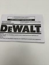 Dewalt dwx723 dwx724 for sale  Indianapolis