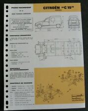 Fiche technique automobile d'occasion  France
