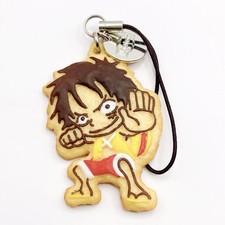 Luffy One Piece × Lipton Cookie Mascote Strap Chaveiro Anime Japão Limitado F/S comprar usado  Enviando para Brazil