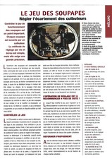CITROËN 2CV Fiche Mécanique : LE JEU DES SOUPAPES comprar usado  Enviando para Brazil