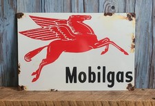 Vintage mobilgas porcelain for sale  Wethersfield