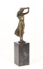 Bronzeskulptur einer frau gebraucht kaufen  Markt Schwaben