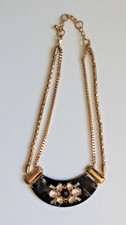 Statement necklace black for sale  Onalaska