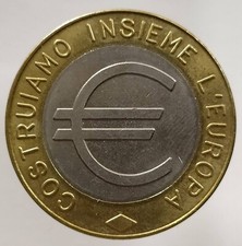 Gettone moneta costruiamo usato  Carinaro