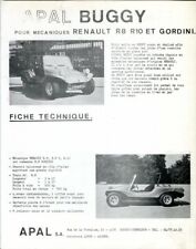 Apal buggy renault d'occasion  Expédié en Belgium