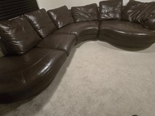 Dfs chocolate brown for sale  HYDE