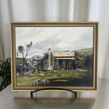 Oil painting farmhouse for sale  BASILDON
