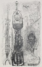 Litografía Original Edouard Goerg Arte Grabado Siglo XX segunda mano  Embacar hacia Mexico